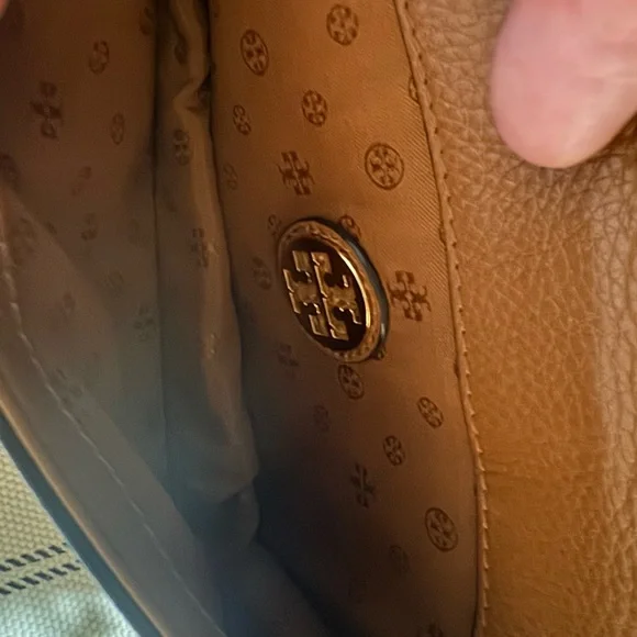 Tory Burch Tan Leather Crossbody Bag - Picture 4 of 6